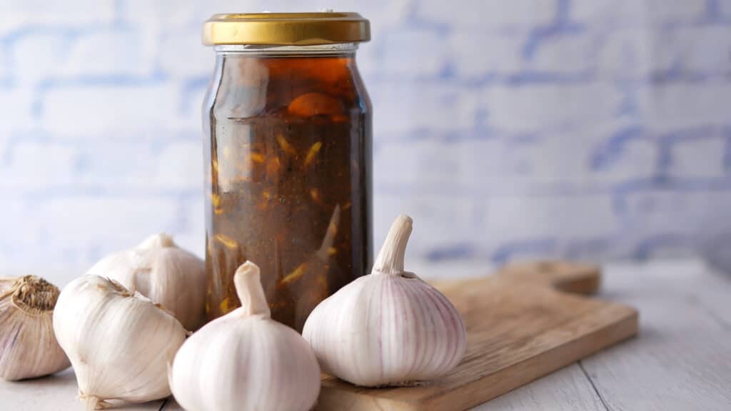 ajo conserva botulismo
